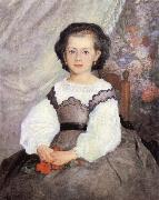 Pierre-Auguste Renoir Mademoiselle Romaine Lacaux oil painting